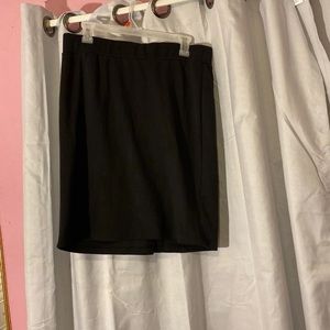 BUNDLE DEAL : 2 pencil skirts (gray and black )